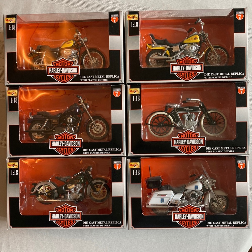 Collectible Harley Series 7 set of 6